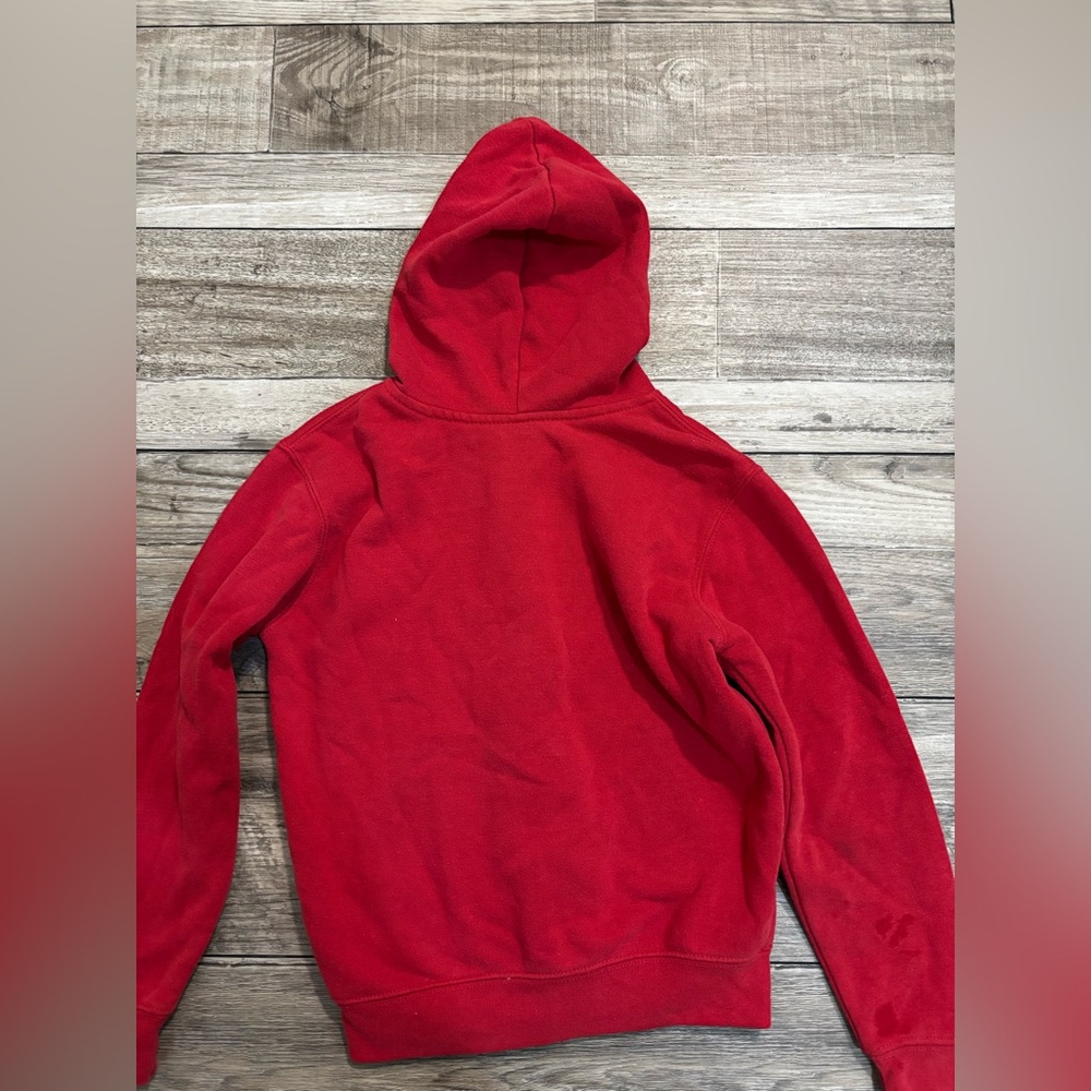 Carhartt Cherry Red Full-Zip Hoodie, Kid’s size 6/7 - Picture 6 of 6